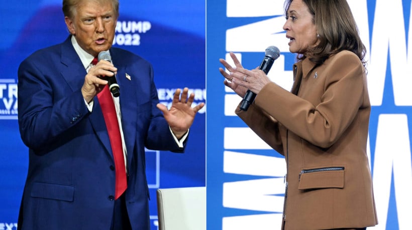 Empatados, Kamala Harris e Donald Trump entram na tensa semana final da campanha. EUA vão às urnas no dia 5 de novembro de 2024 