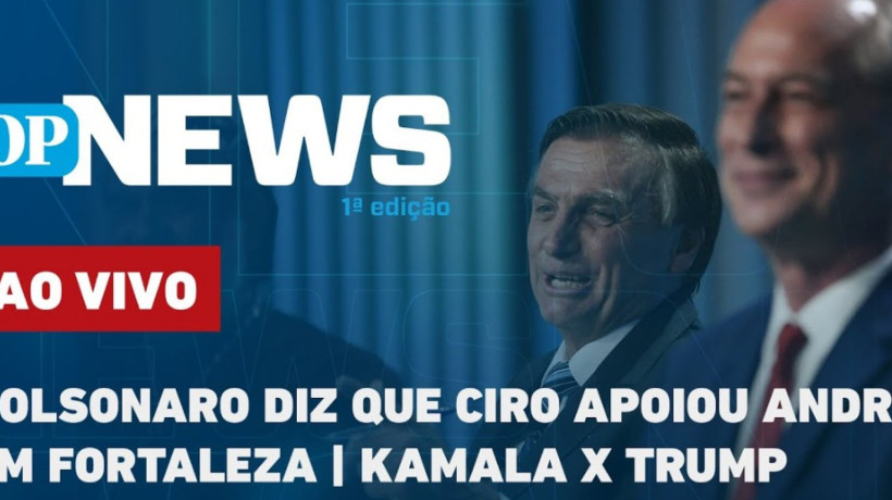 Apesar de pregar neutralidade, Ciro teria apoiado André Fernandes nos bastidores, confirma Bolsonaro