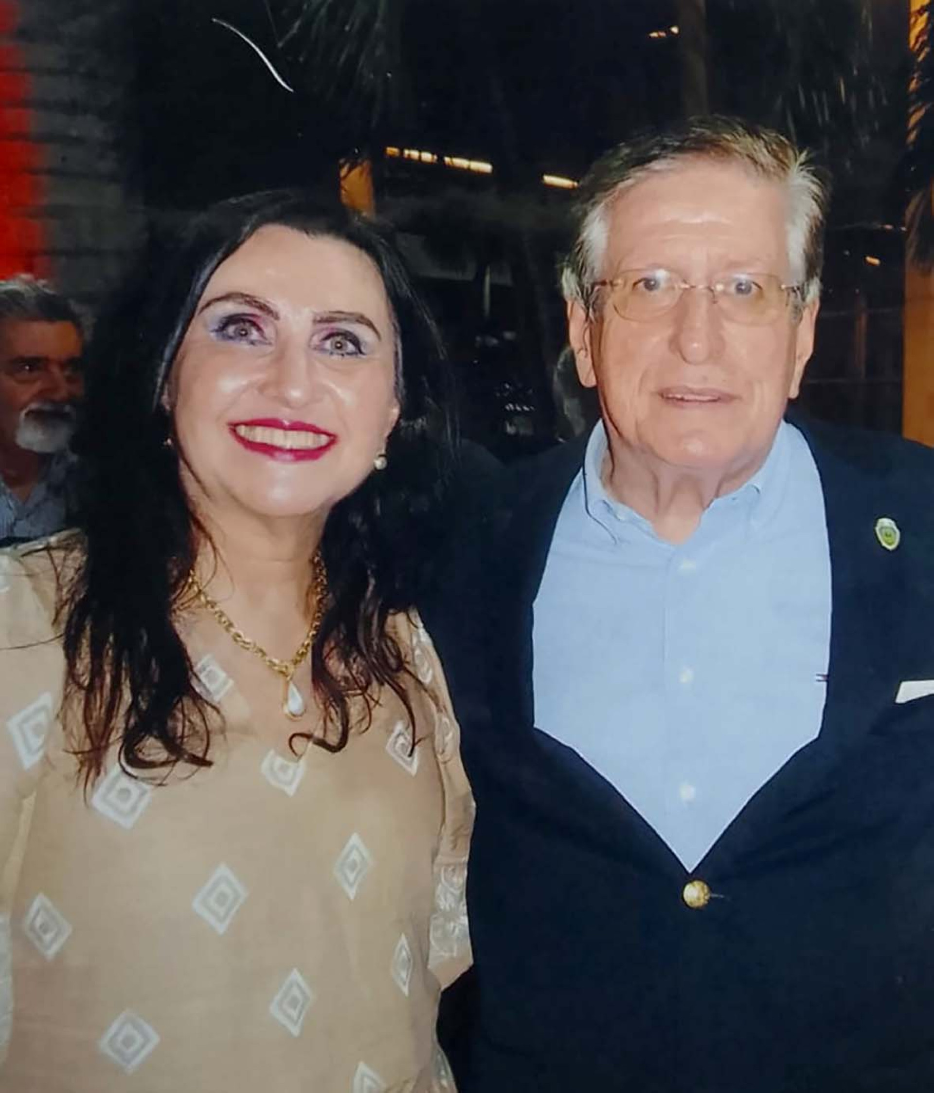 Marlene e Paulo Mindêllo, meus companheiros al mare(Foto: acervo pessoal)