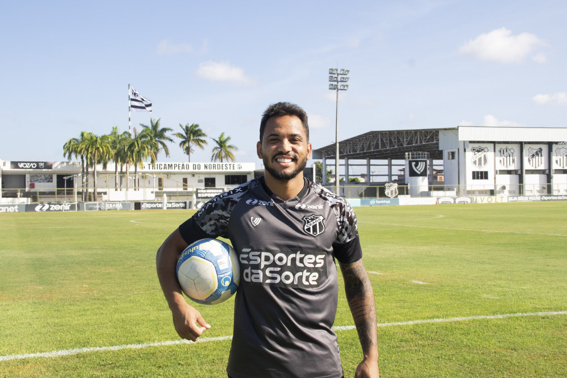 Lourenço é peça-chave no meio-campo do Vovô em 2024 (Foto: Lorena louise/Especial para O POVO)