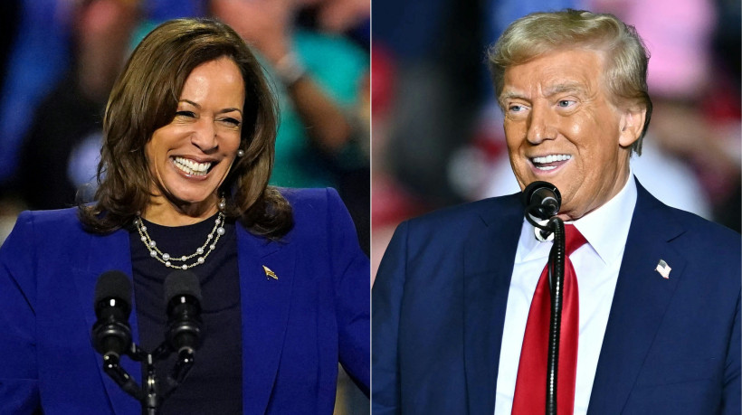 ￼KAMALA Harris e Donald Trump