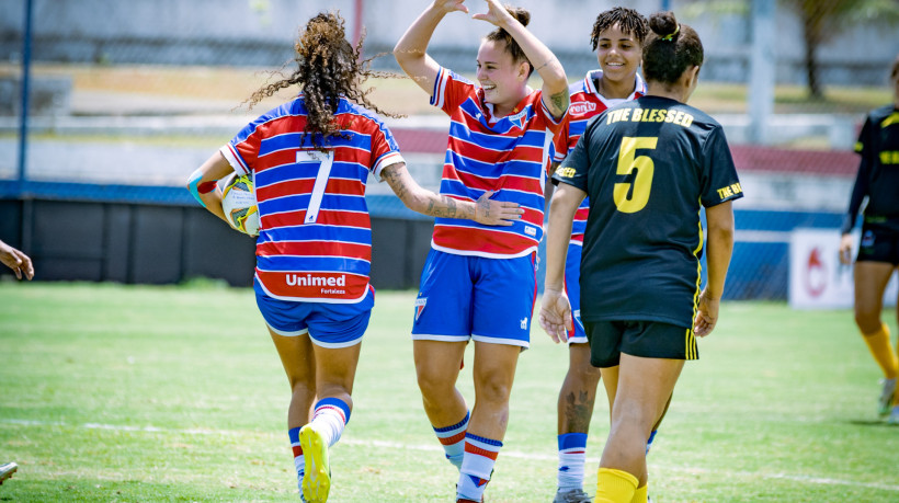 Fortaleza goleou o The Blessed por 11 a 0 no Estadual Feminino 2024