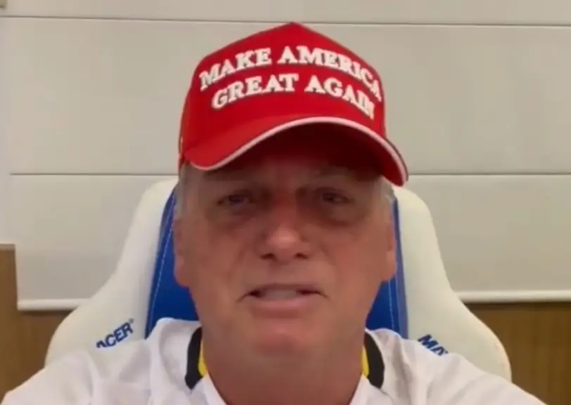 Bolsonaro gravou vídeo em apoio a Donald Trump 