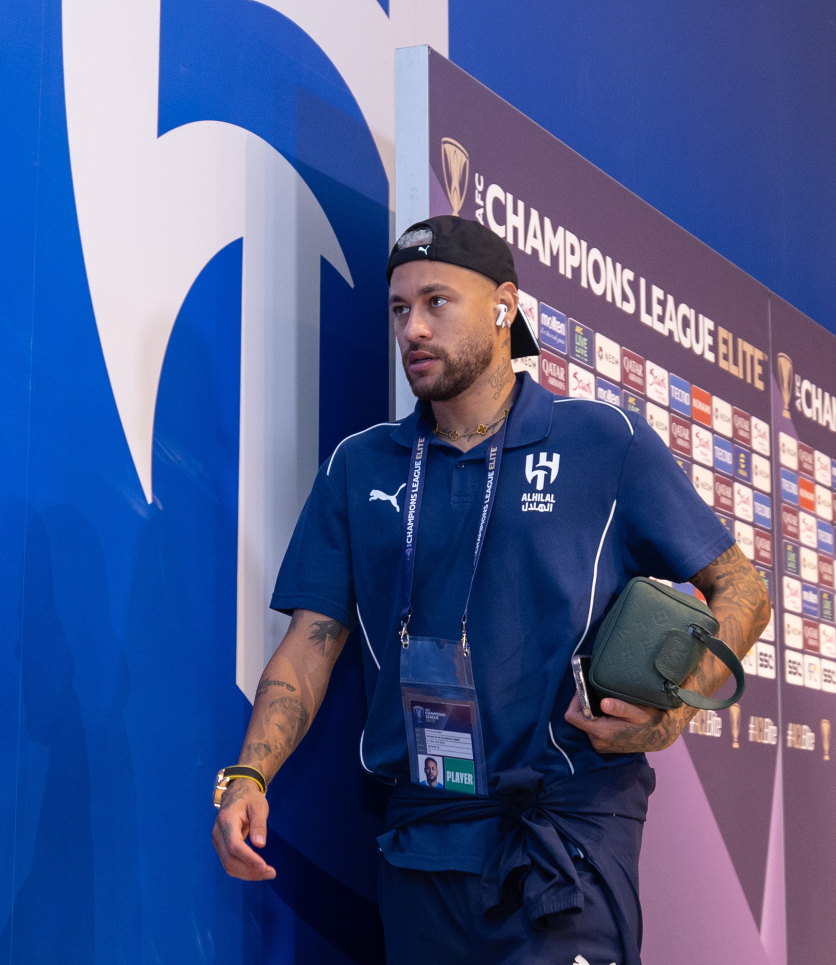 Neymar ficou apenas 30 minutos em campo (Foto: Divulgação/Al-Hilal )