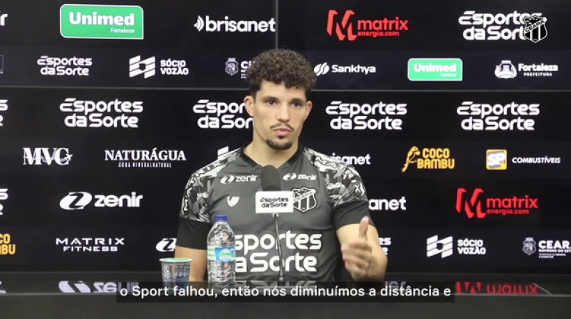 Rafael Ramos vê Sport como alvo do Ceará em busca de acesso à Série A