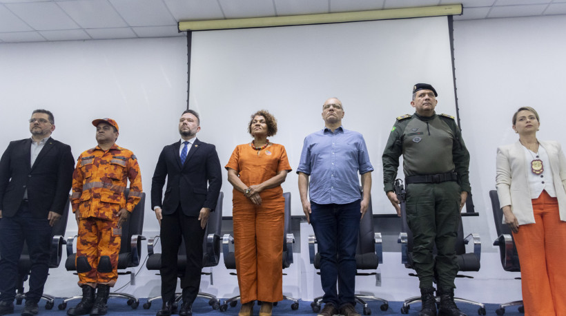 Fortaleza- CE, Brasil, 07-11-24: As Secretarias de Segurança Pública e da Iguadade Racial lançam ações de combate à discriminação racial e étnica. (Foto: Lorena Louise/Especial para O POVO)