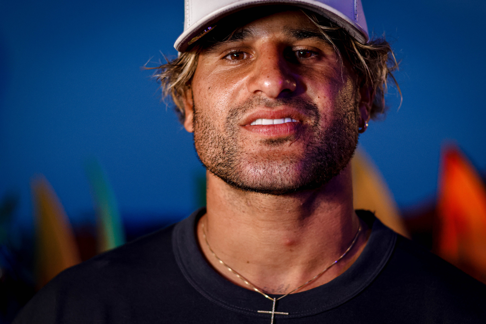 Italo Ferreira participou de evento na Praia do Futuro (Foto: AURÉLIO ALVES)