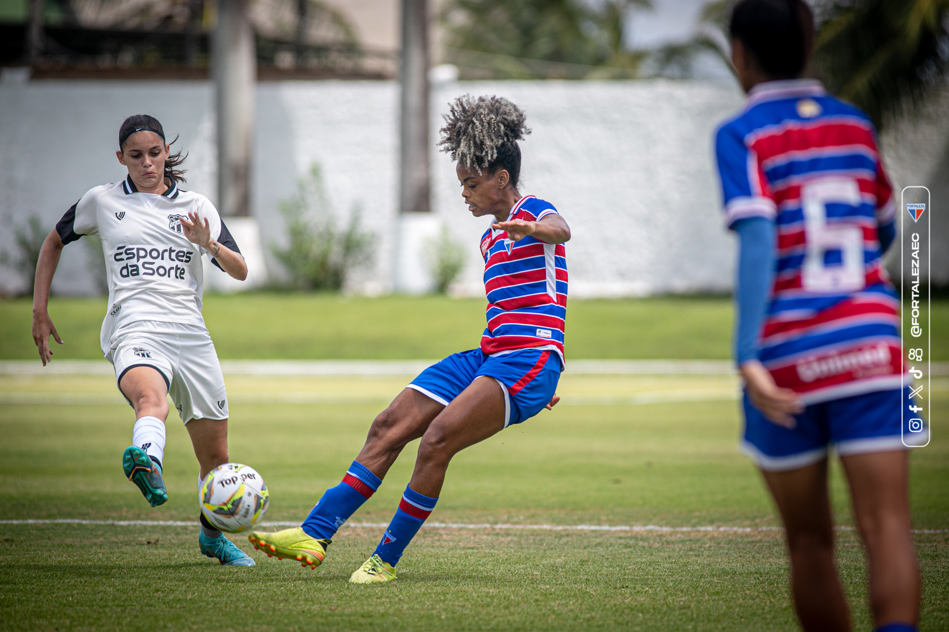 Fortaleza superou o Ceará por 3 a 0 na 5ª rodada do Campeonato Cearense de futebol feminino no sábado, 9 de novembro de 2024 (Foto: João Moura / Fortaleza EC)