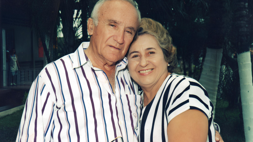 Jaime com a esposa Maria Ailame Aquino, com quem se casou no dia 12 de setembro de 1963 e esteve ao seu lado por 55 anos. Durante décadas, Ailame atuou como vice-presidente do Grupo Cione