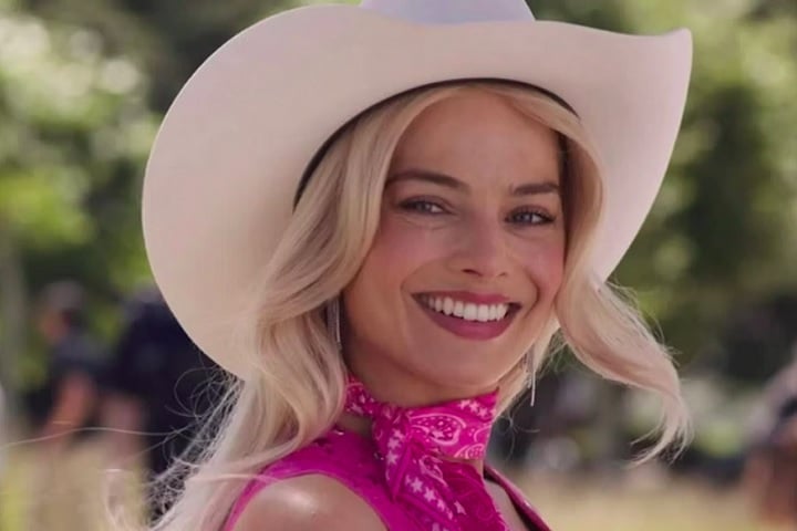 A atriz Margot Robbie, conhecida por 