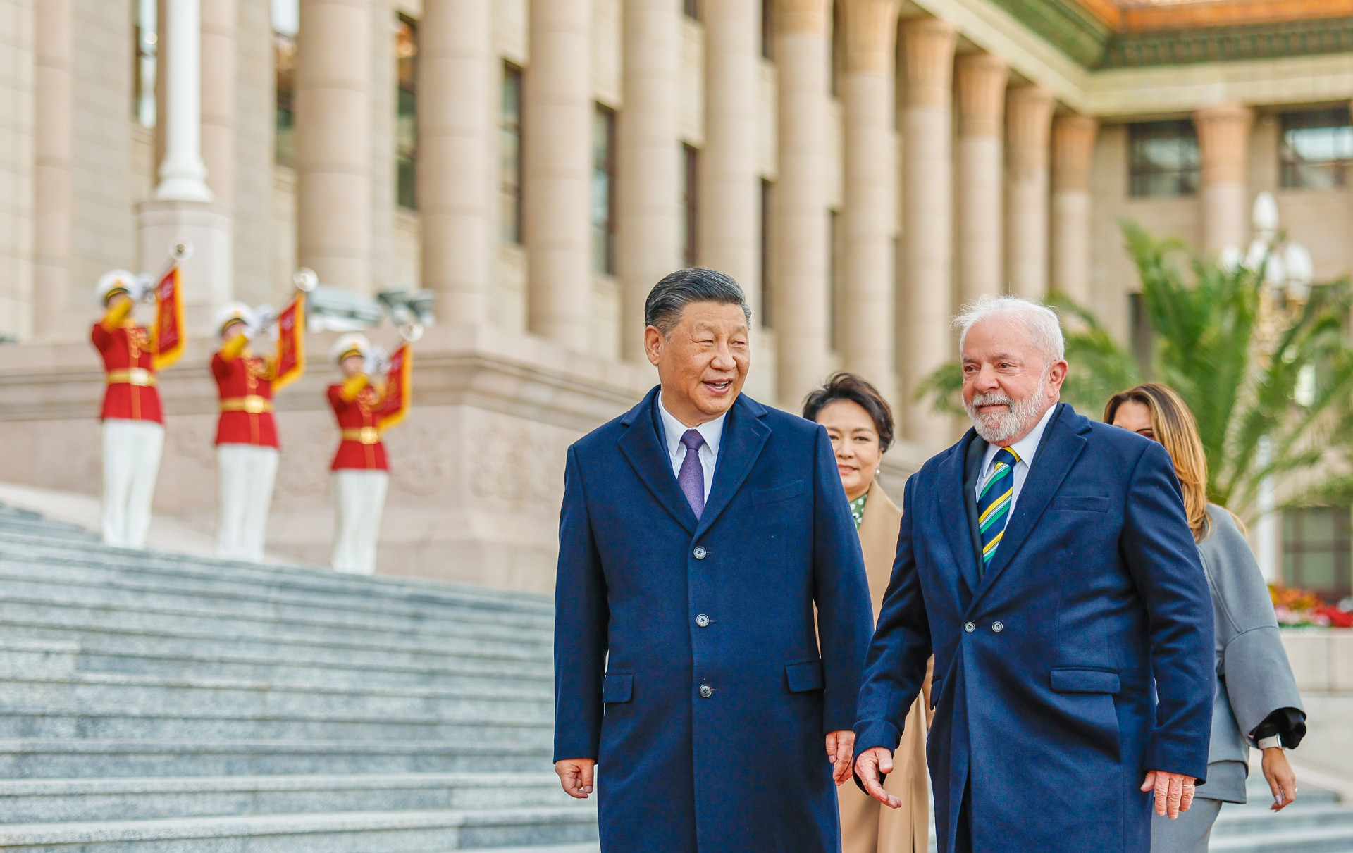 ￼XI Jinping recebeu Lula em Pequim, em abril de 2023 (Foto: Ricardo Stuckert/PR)