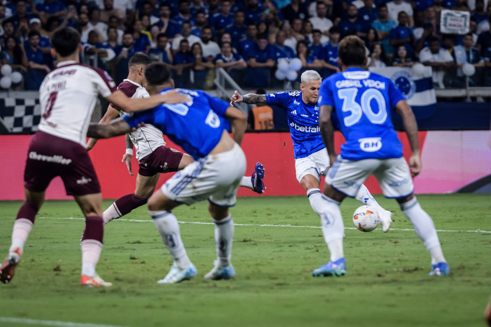 Cruzeiro é um dos clubes brasileiros que disputará título internacional, após passar do Lanús, da Argentina. O adversário na decisão da Copa Sul-Americana é o também argentino Racing(Foto: Gustavo Aleixo/Divulgação/Cruzeiro)