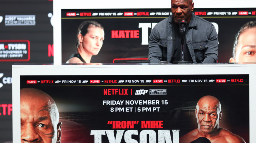 Mike Tyson vai enfrentar Jake Paul nesta sexta-feira, 15