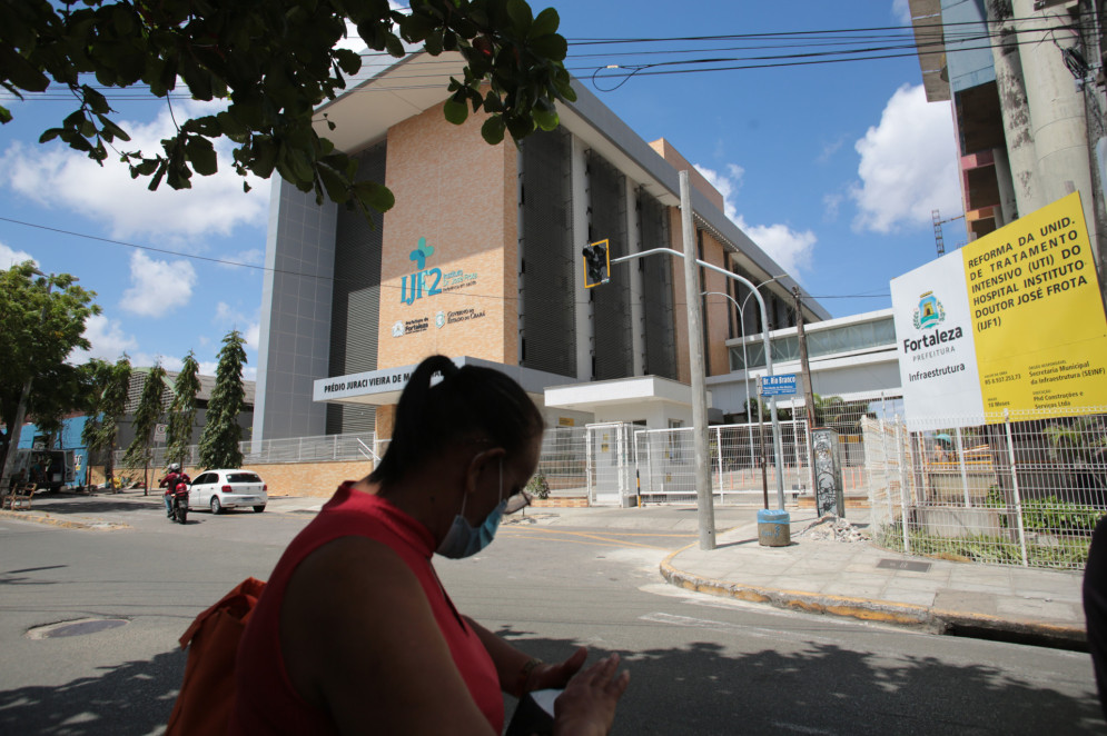 FORTALEZA-CE, BRASIL, 14.11.2024:  Falta de medicamentos IJF.  (foto: Fabio Lima/ OPOVO)(Foto: FÁBIO LIMA)