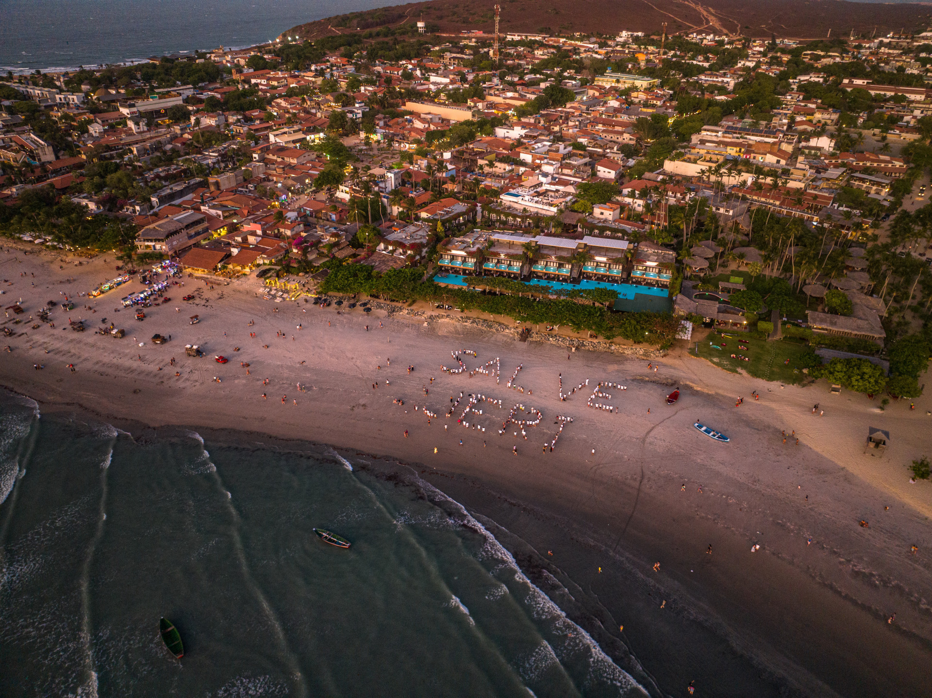 ￼VISTA do alto da Vila de Jericoacoara (Foto: ALEXIS BOUCHER/ DIVULGAÇÃO CONSELHO COMUNITÁRIO DE JERICOACOARA)