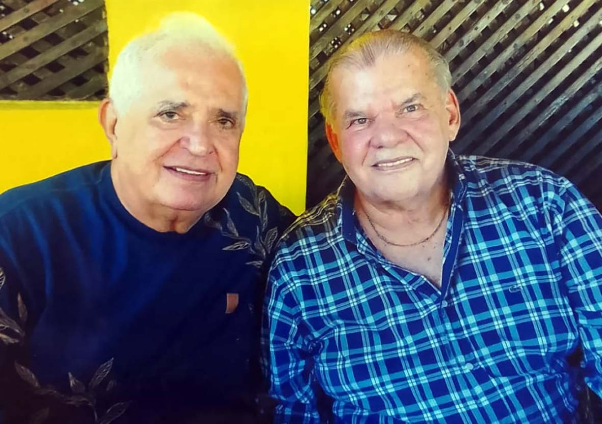 Última sexta de novembro, amigos de primeira, Humberto (Meninão) Camurça e Carlos Juaçaba, discípulo de Pitanguy
 (Foto: acervo pessoal)