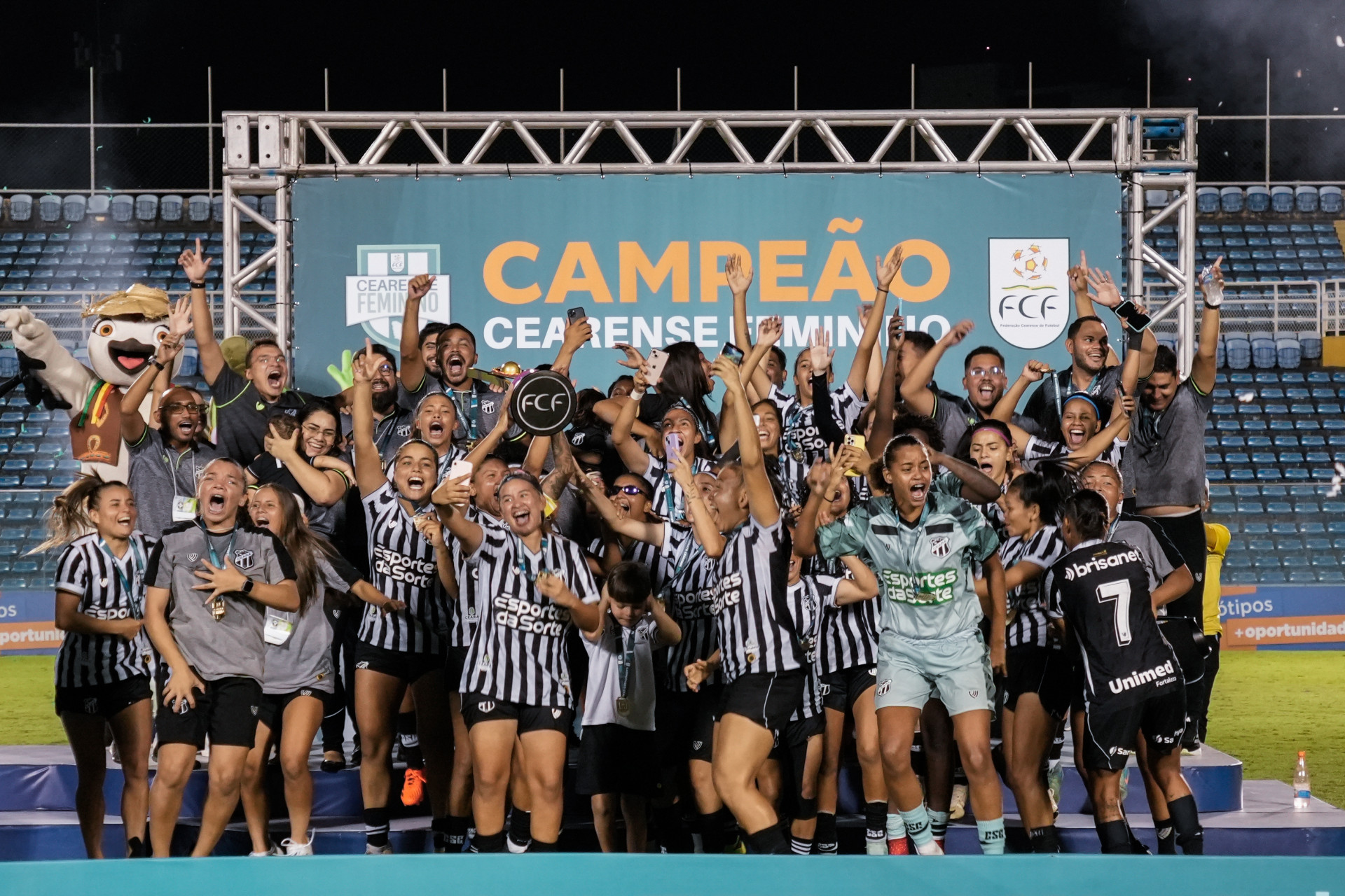 FORTALEZA-CE, BRASIL, 23-11-2024: Final do Campeonato Cearense Feminino, com um clássico rainha entre Fortaleza e Ceará. (Foto: Fernanda Barros/ O Povo)
 (Foto: FERNANDA BARROS)