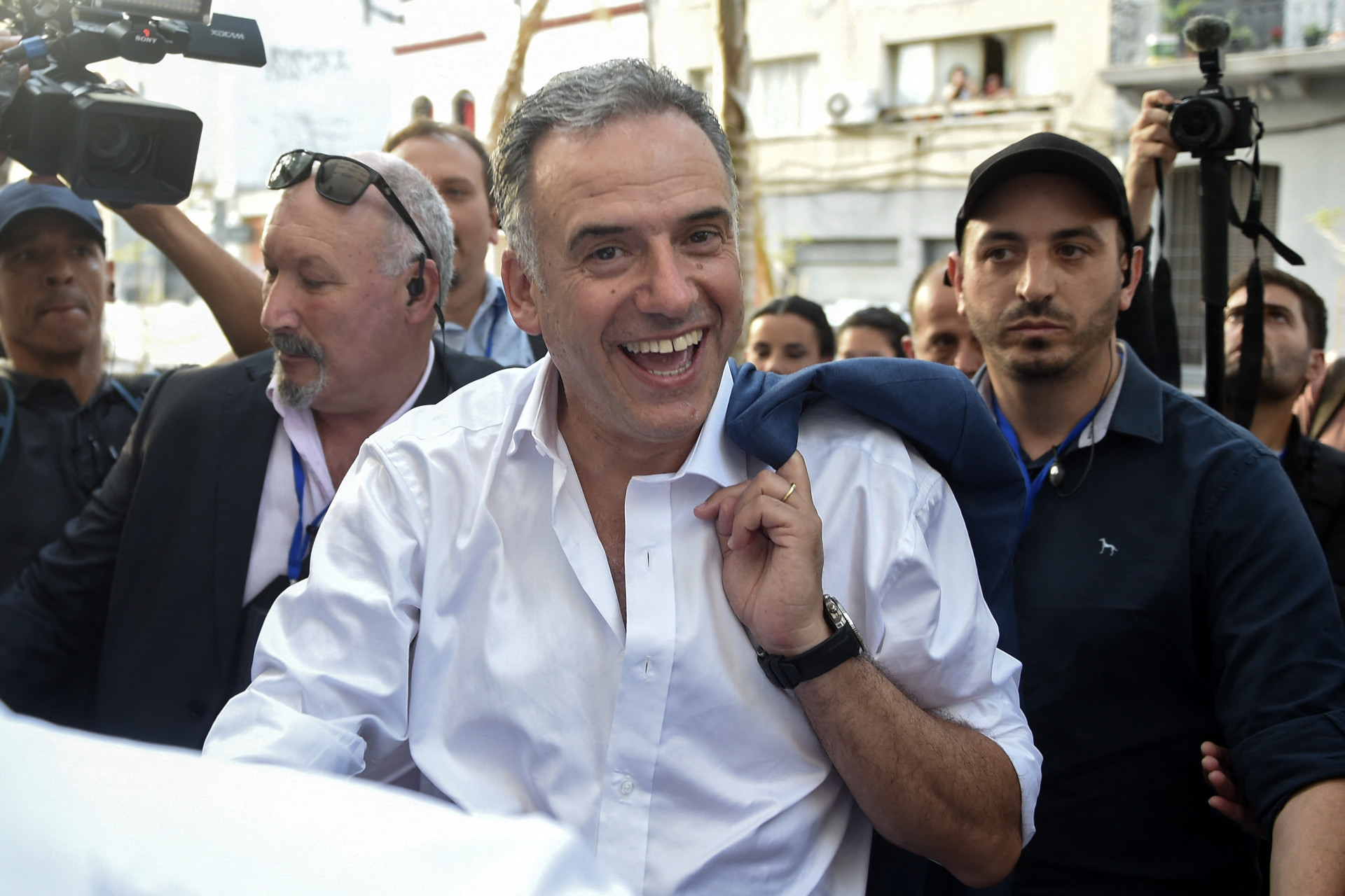 ￼CANDIDATO pela Frente Ampla, Yamandu Orsi (Foto: DANTE FERNANDEZ / AFP)