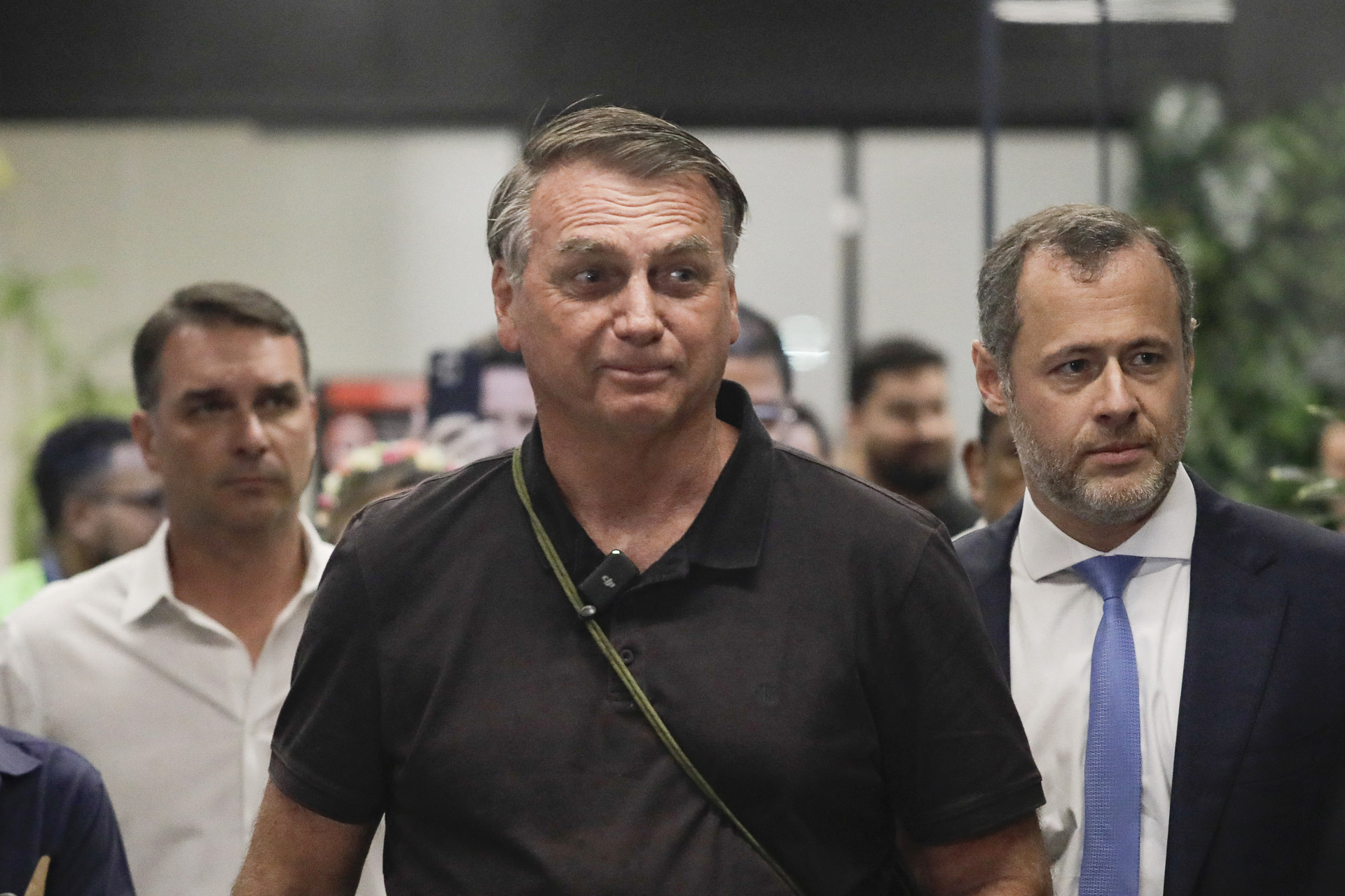 O ex-presidente Jair Bolsonaro, mais perto de ser preso do que de sair candidato (Foto: Sergio Lima / AFP)