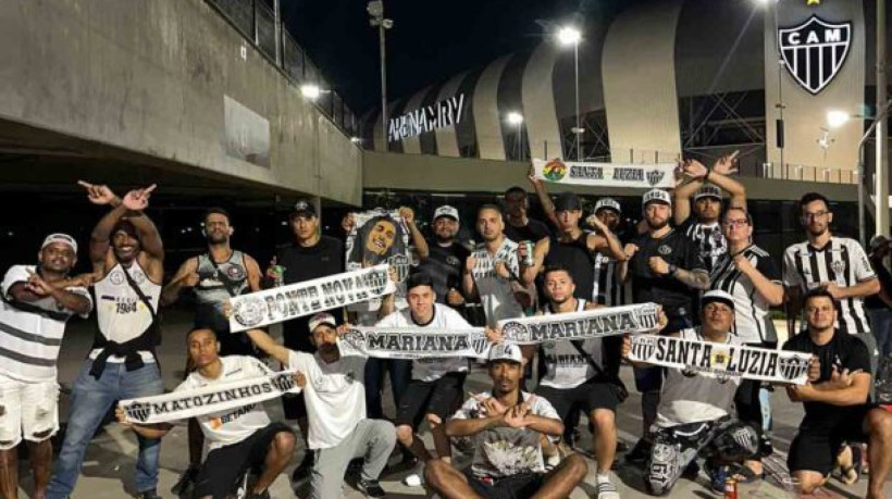 Integrantes de torcidas organizadas do Galo estão animados e confiantes na vitória sobre o Botafogo em Buenos Aires 