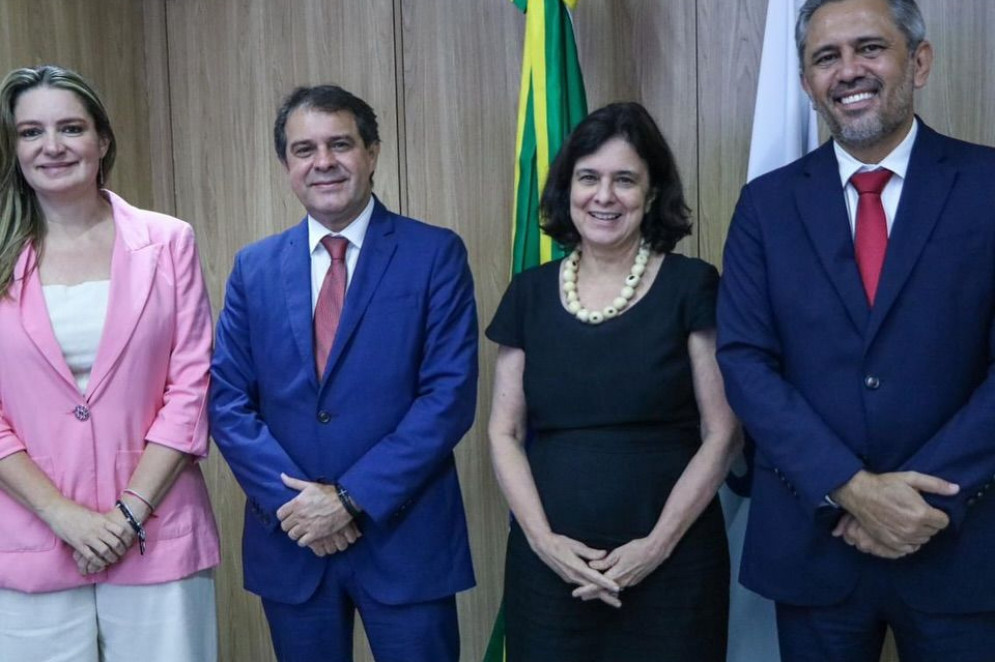 Prefeito eleito Evandro Leitão se reuniu com a ministra Nísia Trindade em Brasília(Foto: Reprodução Instragram Evandro Leitão)