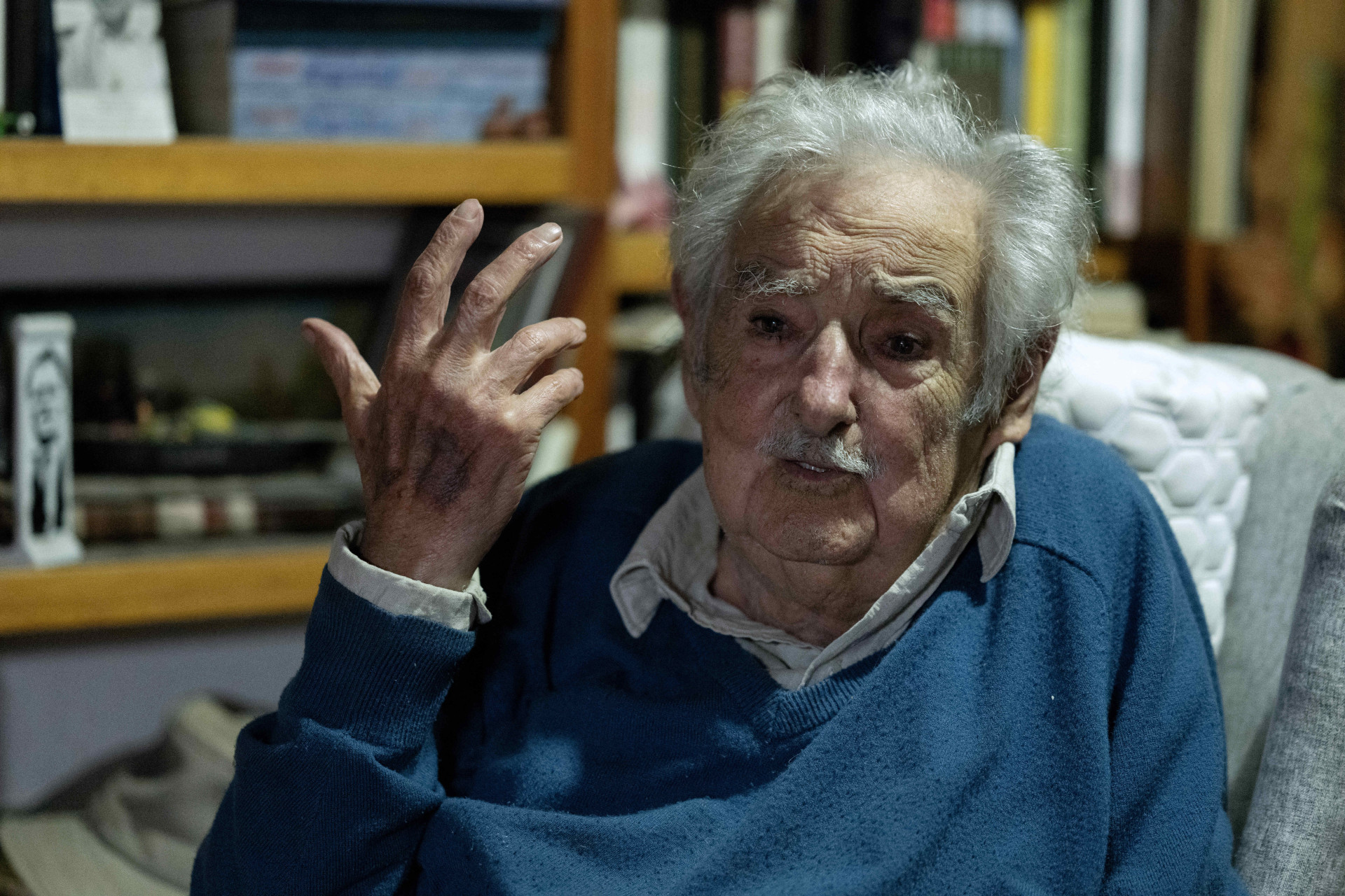  José Mujica, ex-presidente do Uruguai (2010-2015) (Foto: EITAN ABRAMOVICH / AFP)