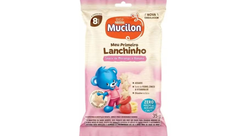 O Nestlé Meu Primeiro Lanchinho, da Mucilon, são alvos de suspensão após analise