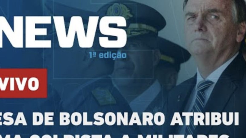 Bolsonaro atribui trama golpista somente a militares