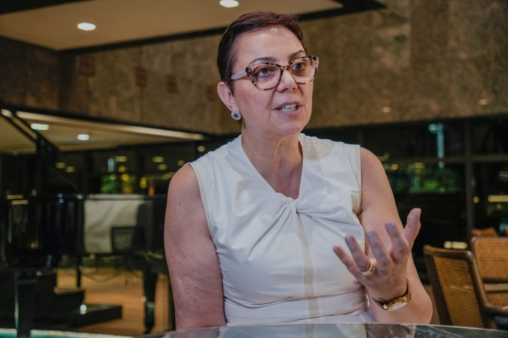 Tãnia Cosentino defende que haja mais inclusão de mulheres em carreiras tecnológicas e cargos de liderança(Foto: FERNANDA BARROS)