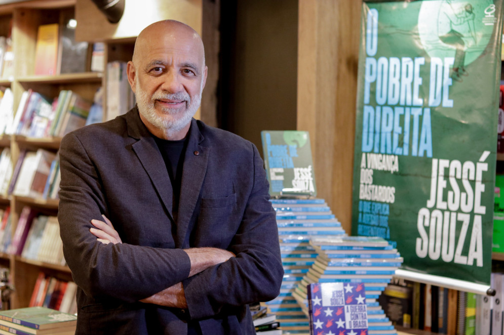 Jessé Souza veio a Fortaleza para lançamento do livro O Pobre de Direita(Foto: Samuel Setubal)