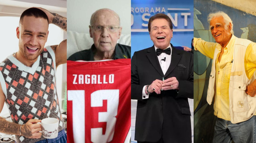 Liam Payne, Zagallo, Silvio Santos e Zagallo foram uma das personalidades que morreram em 2024