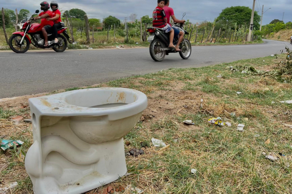 Mais de 17 mil moradores do Cariri vivem sem banheiro ou sanitário, segundo IBGE(Foto: Guilherme Carvalho / O POVO CBN Cariri)