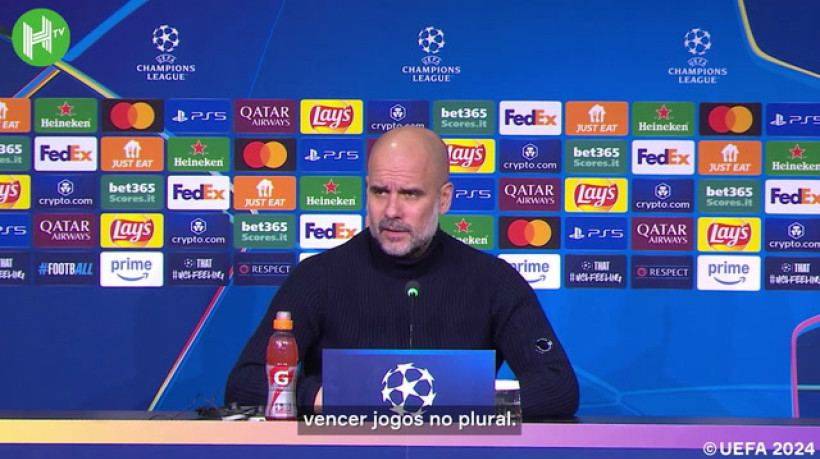 Guardiola prefere não pensar na tabela da UCL neste momento: ''Precisamos vencer'