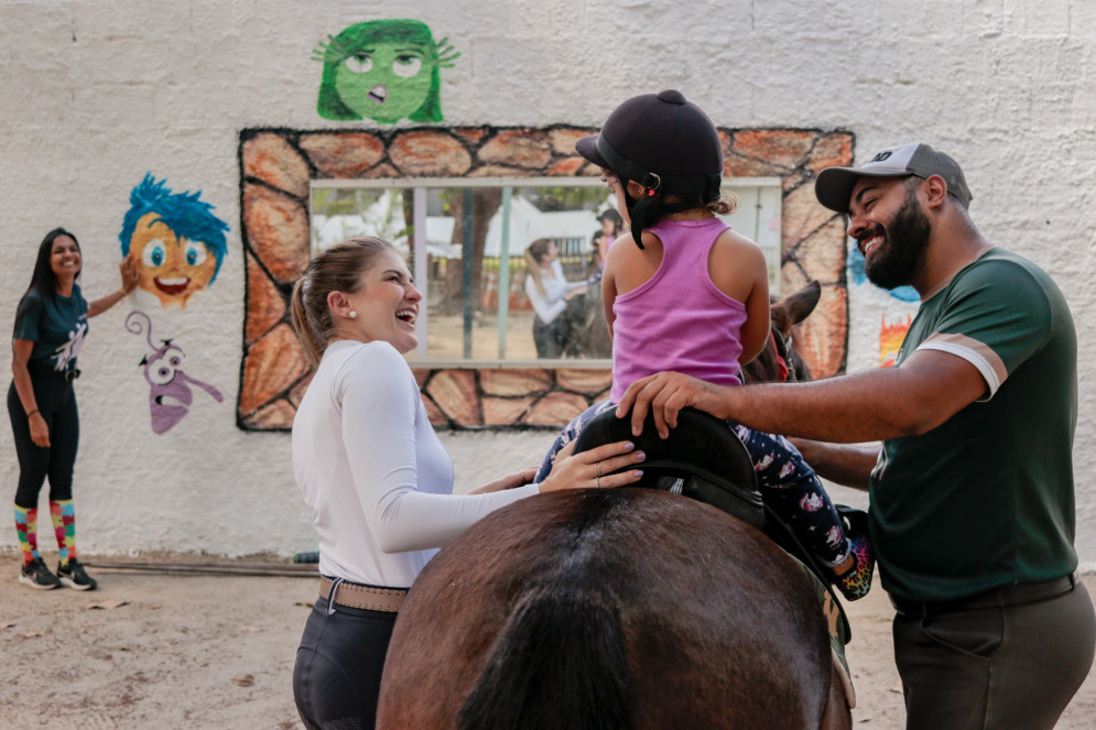 Sítio Siel Camará oferece serviços de equoterapia(Foto: Samuel Setubal)