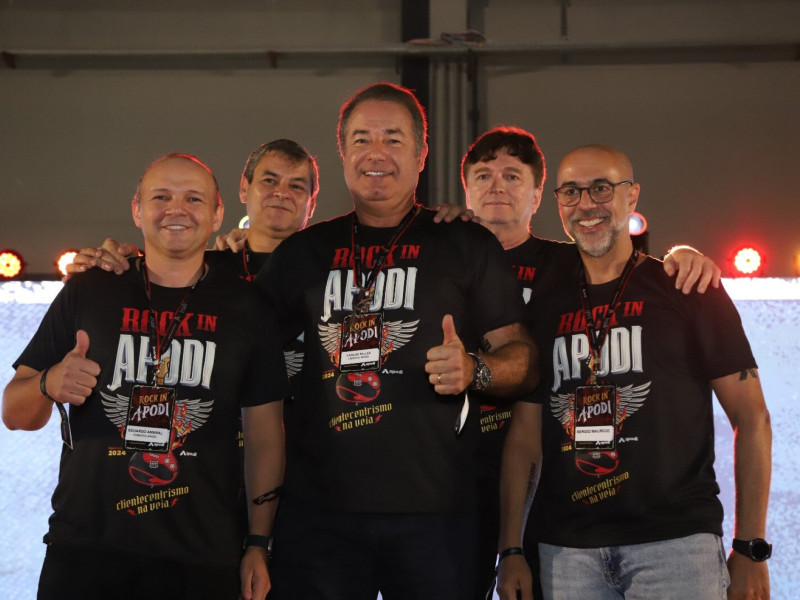 Equipe da Apodi em sua Convenção de Vendas(Foto: Divulgação)