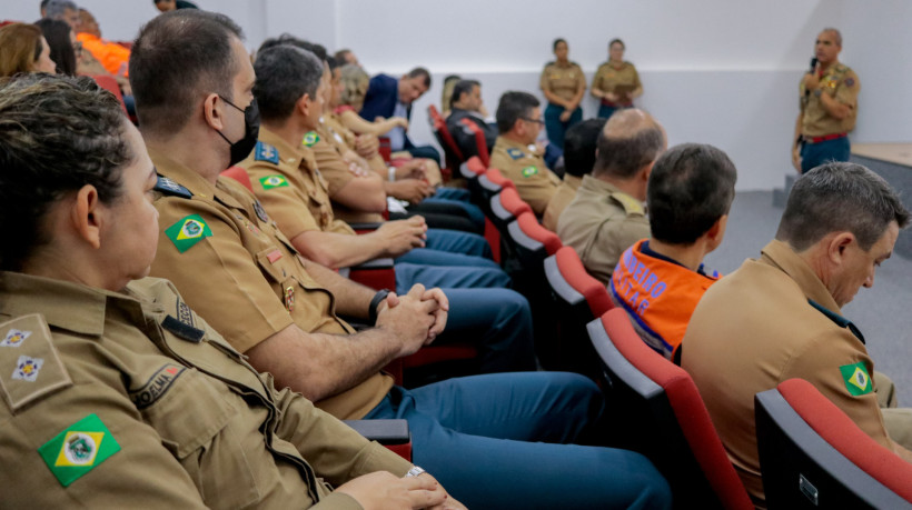 Comandante José Cláudio Barreto início às comemorações do Centenário do Corpo de Bombeiros Militar do Ceará no CISP