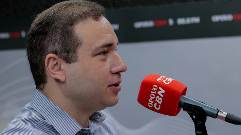 FORTALEZA, CEARÁ, BRASIL, 19-12-2024: Haroldo Martins, diretor de futebol do Ceará, participa do Esportes do Povo no estúdio da Rádio O POVO CBN. (Foto: Samuel Setubal/ O Povo)