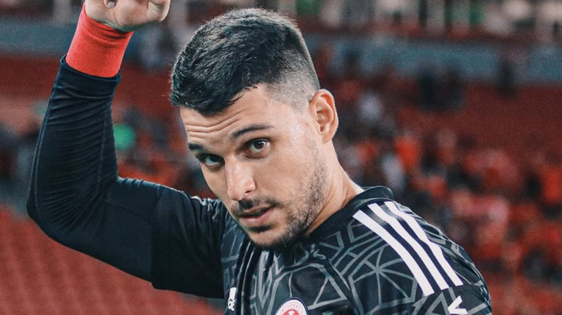 O goleiro Keiller, de 28 anos, chega ao Ceará por empréstimo até o final de 2025