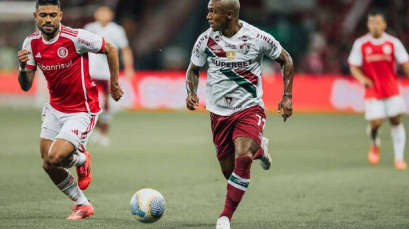 Porto Alegre, Brasil - 08/11/2024 - Estádio Beira Rio -   
Fluminense enfrenta o Internacional esta noite em Porto Alegre pela 33ª rodada do Campeonato Brasileiro 2024.
FOTO: LUCAS MERÇON / FLUMINENSE F.C.
.
IMPORTANTE: Imagem destinada a uso institucional e divulgação, seu
uso comercial está vetado incondicionalmente por seu autor e o
Fluminense Football Club.É obrigatório mencionar o nome do autor ou
usar a imagem.
.
IMPORTANT: Image intended for institutional use and distribution.
Commercial use is prohibited unconditionally by its author and
Fluminense Football Club. It is mandatory to mention the name of the
author or use the image.
.
IMPORTANTE: Imágen para uso solamente institucional y distribuición. El
uso comercial es prohibido por su autor y por el Fluminense FootballClub. 
És mandatório mencionar el nombre del autor ao usar el imágen.