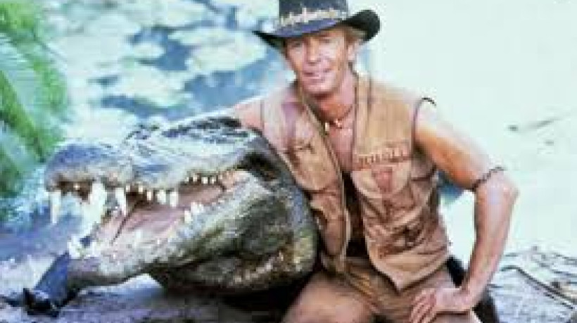 O crocodilo Burt ficou famoso ao estrelar o filme Crocodilo Dundee, um dos clássicos do cinema, ao lado de Paul Hogan