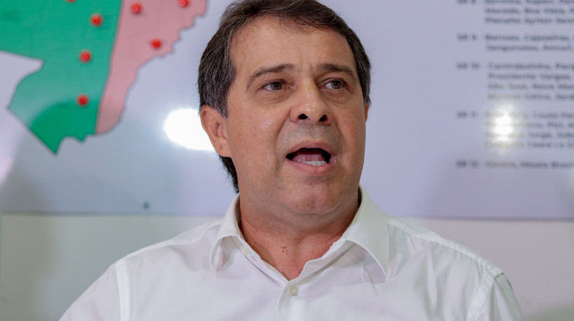 Prefeito eleito de Fortaleza Evandro Leitão criticou atual situação financeira do município, durante coletiva para explicar processo de transição 