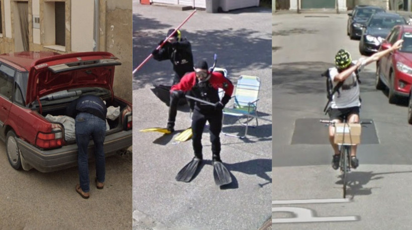 Diversas imagens curiosas foram registradas pelas lentes do Google Street View; confira