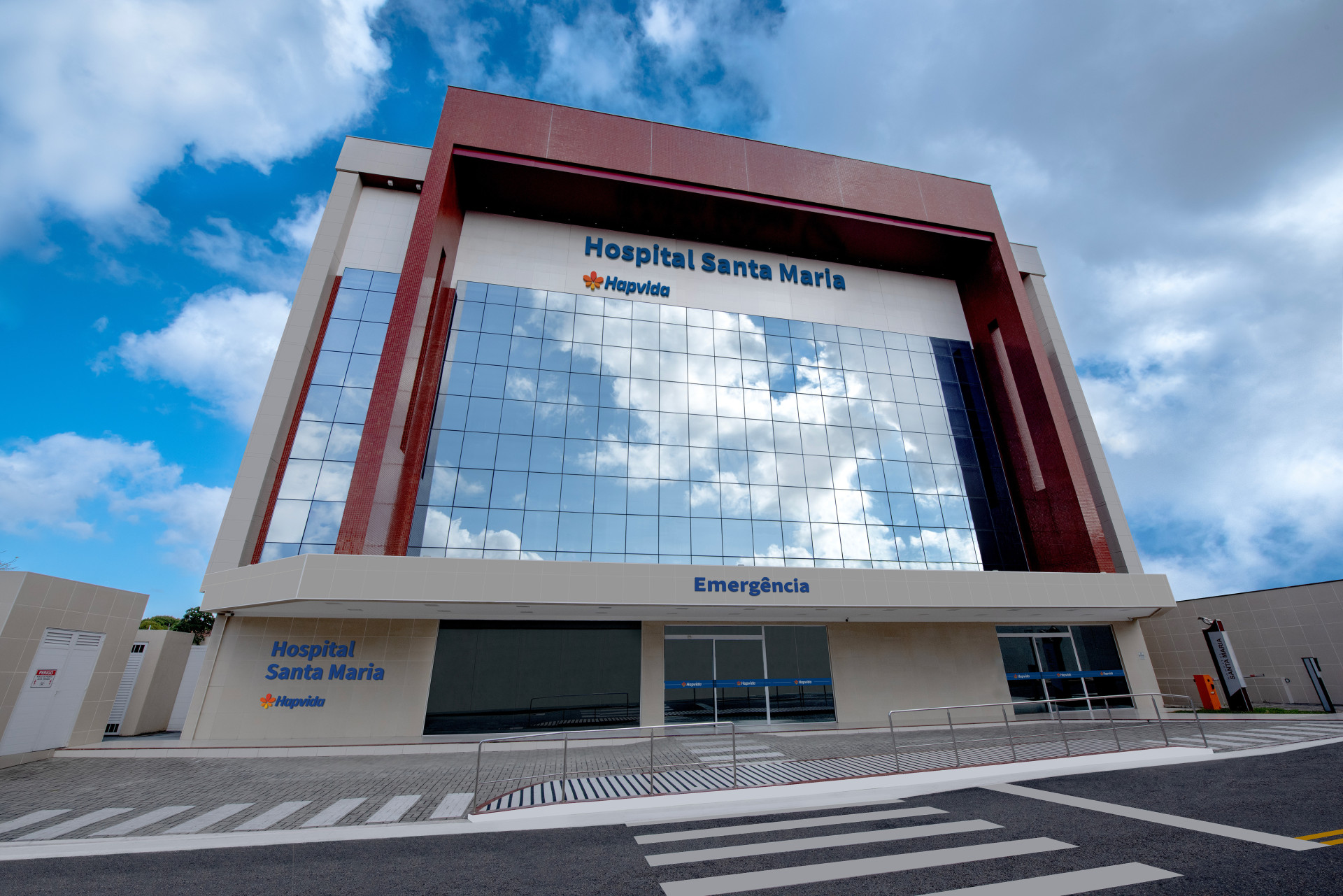 ￼HOSPITAL Santa Maria da Hapvida, 
no bairro de Fátima, em Fortaleza. (Foto: Divulgação/Hapvida/Falcão Júnior)