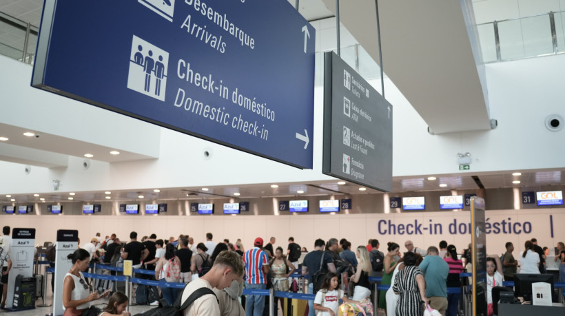 Diversos voos foram cancelados ou sofreram atrasos no aeroporto de Fortaleza