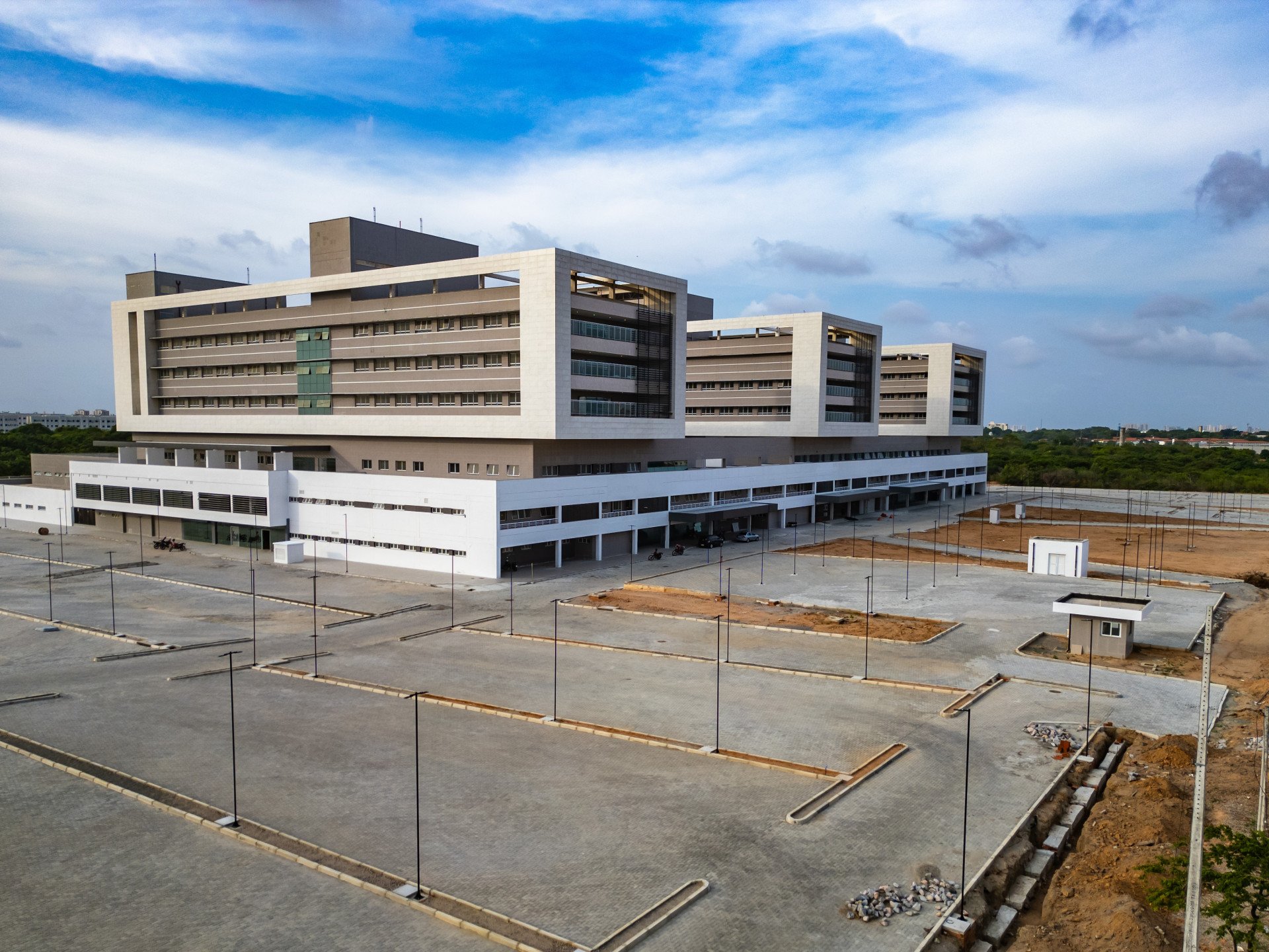 Imagem de apoio ilustrativo. HUC começou a ser construído em 2021 (Foto: FCO FONTENELE)