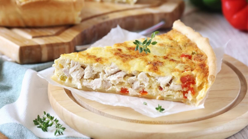 Quiche proteica de frango com palmito (Imagem: photosimysia | Shutterstock)