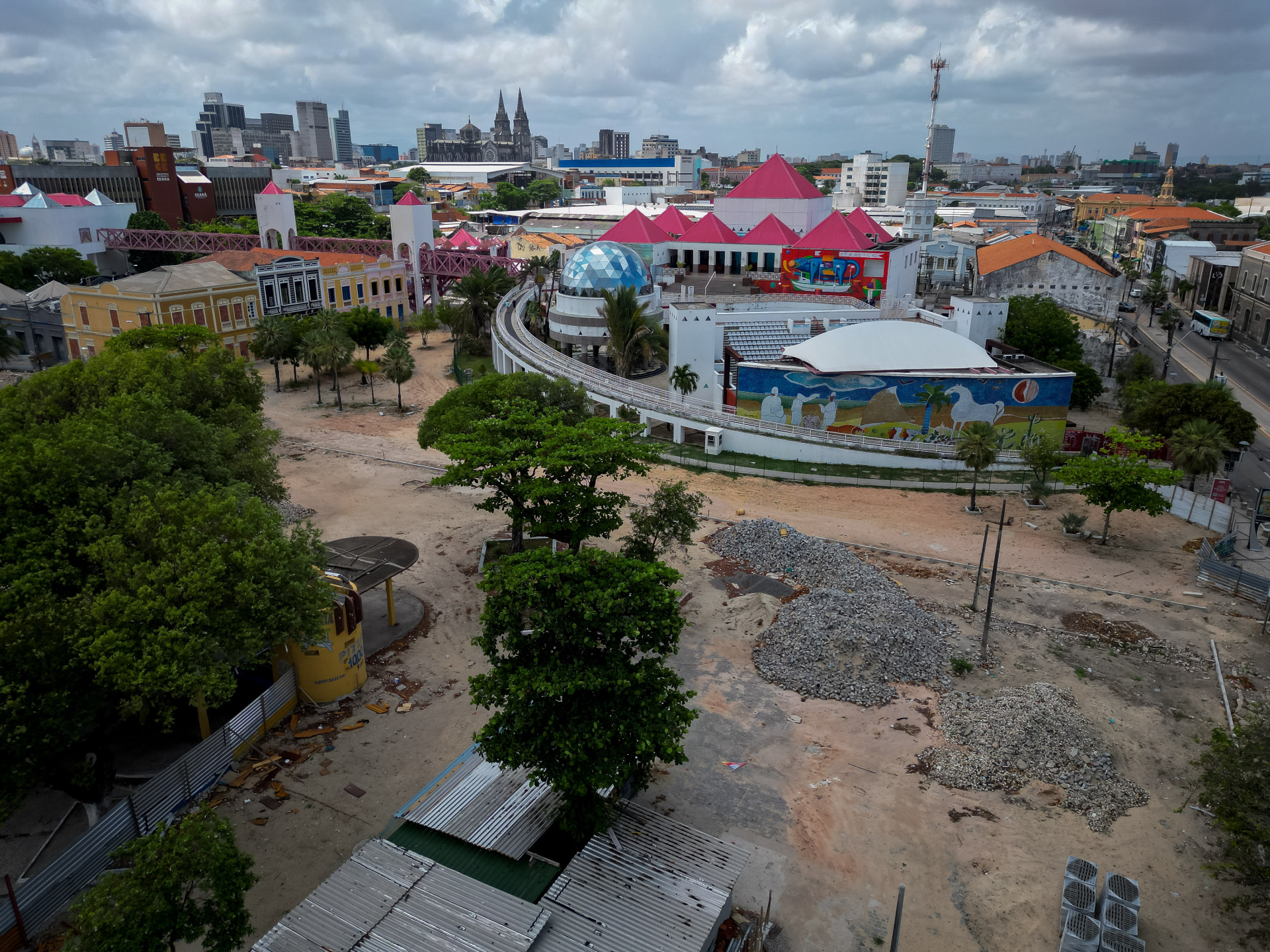 ￼O investimento para as obras no entorno é de R$ 5,16 milhões  (Foto: AURÉLIO ALVES)