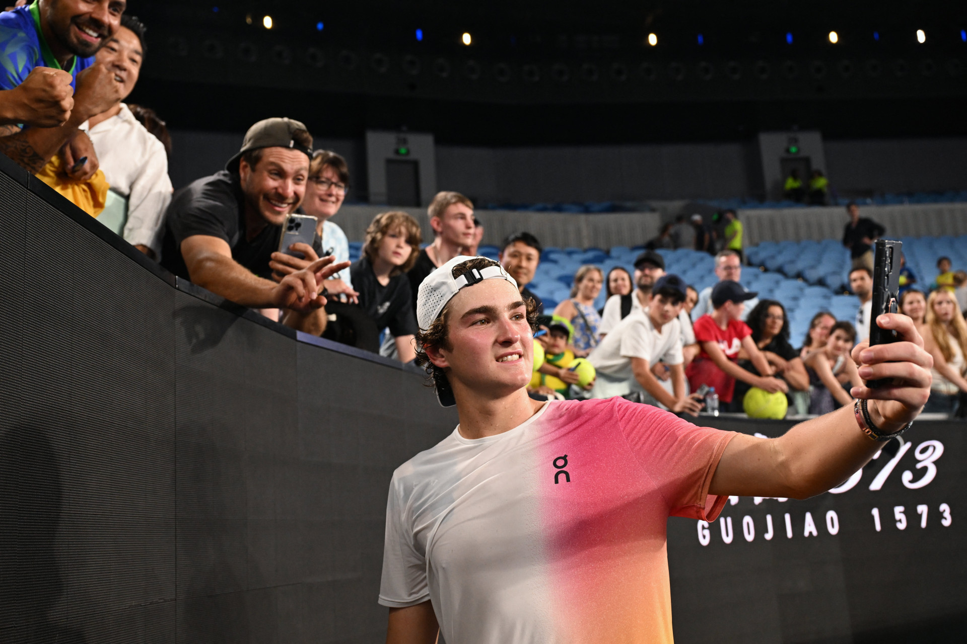 Fonseca mais uma vez atingiu melhor ranking da carreira (Foto: WILLIAM WEST / AFP)