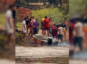 Bombeiros resgatam mulher que estava ilhada após chuvas em Forquilha  