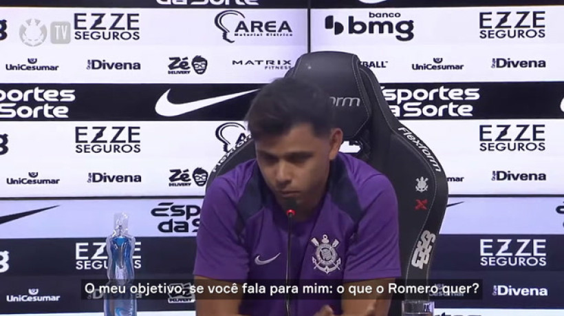 Romero: 'O que mais quero é ganhar títulos com o Corinthians'